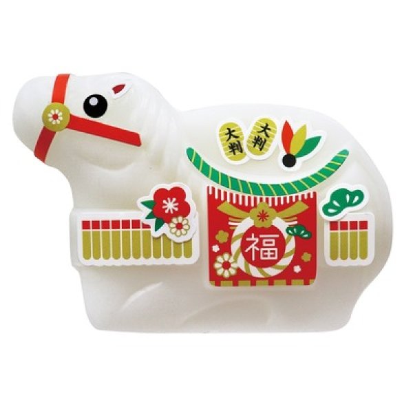 来福石けん十二支午（うま）５０ｇの写真