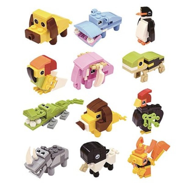 ブロックコレクション　アニマルズ１個の写真