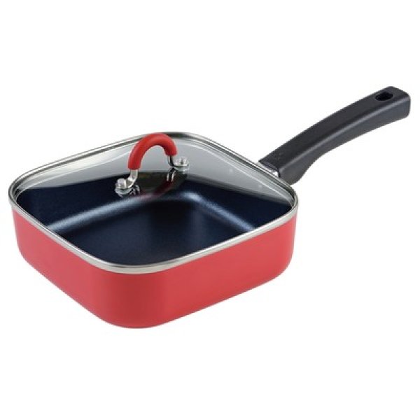 ＴｏＭａｙ　ＩＨ対応スクエアパン１個（レッド）の写真