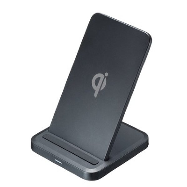 ワイヤレス充電スタンドの写真