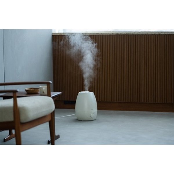 画像2: ｓｉｒｏｃａ　超音波加湿器５Ｌ（シルキーホワイト） (2)