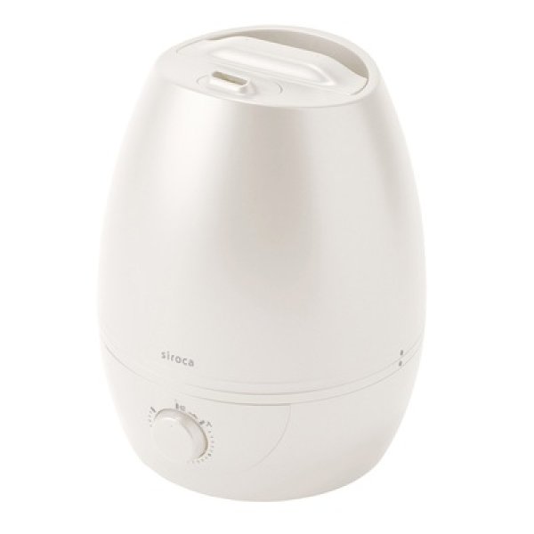 ｓｉｒｏｃａ　超音波加湿器５Ｌ（シルキーホワイト）の写真