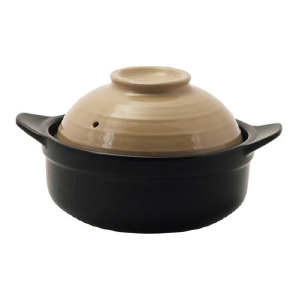 画像2: 土鍋１６ｃｍ１個（サンドベージュ） (2)
