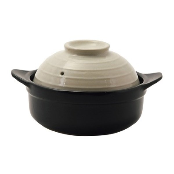 土鍋１６ｃｍ１個（サンドグレー）の写真