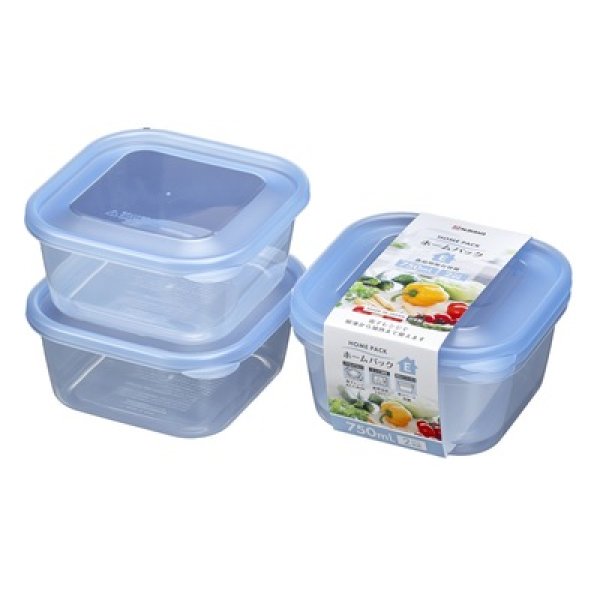 ホームパック７５０ｍｌ２個組（ブルー）の写真