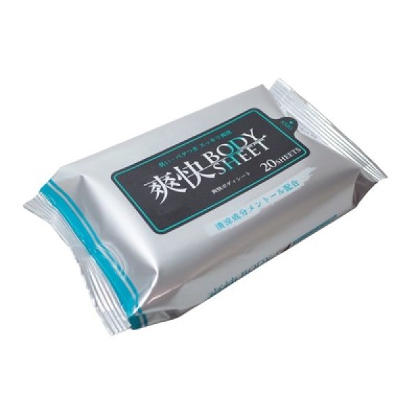 爽快ＢＯＤＹＳＨＥＥＴ２０枚入の写真