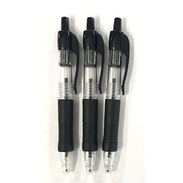 ショート油性ボールペン３本組の写真