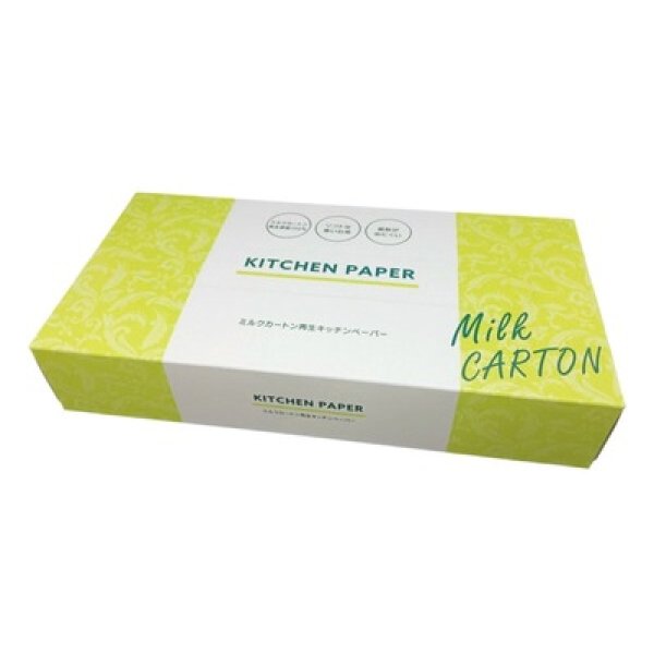 ミルクカートン再生キッチンペーパーＢＯＸ３０枚の写真