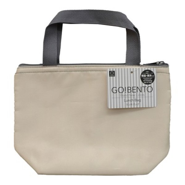 ランチバッグ１個（ベージュ）の写真