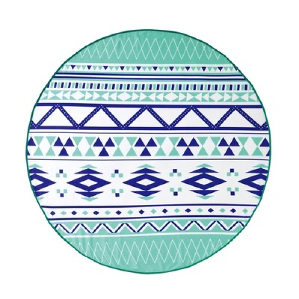 画像2: ネイティブ柄　サークルタオル (2)