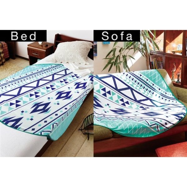 画像4: ネイティブ柄　サークルタオル (4)