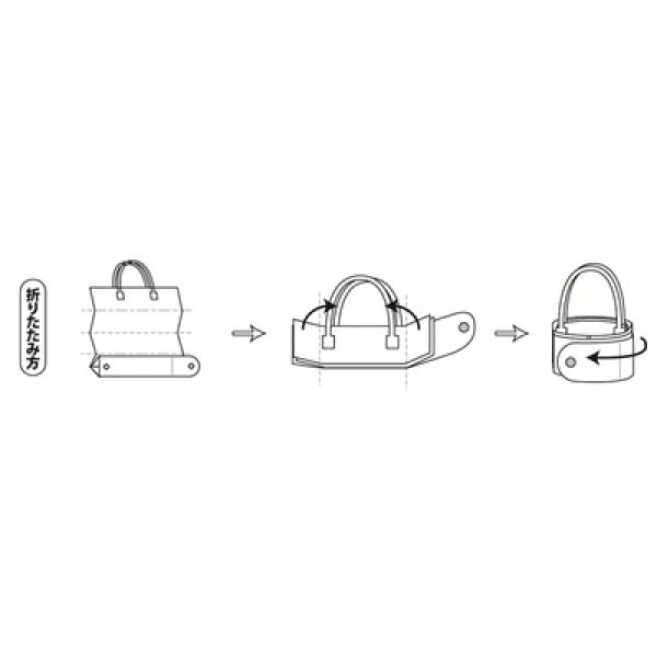 画像3: 折りたたみカラフルトート　１個 (3)