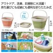 折りたたみバケツ５Ｌ　１個の写真