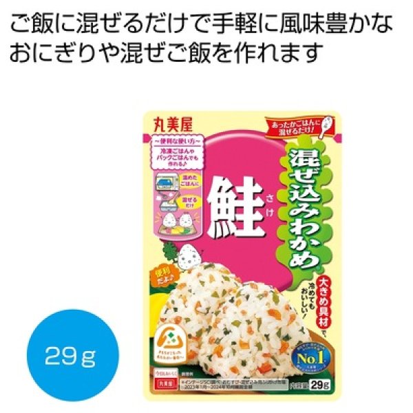 混ぜ込みわかめ　鮭２９ｇの写真