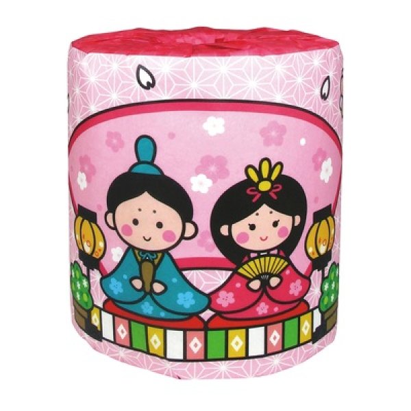 ひなまつりトイレットロールダブル（３０ｍ）の写真