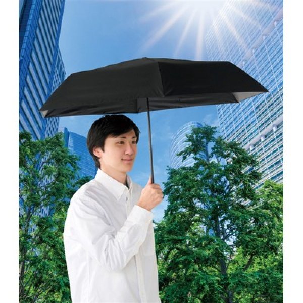 画像4: 晴雨兼用　遮光遮熱ベーシック折りたたみ傘 (4)