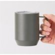 画像3: 蓋付き真空ステンレスマグカップ４００ｍｌ（グレー） (3)