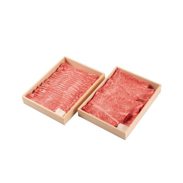 画像2: 【冷凍】近江牛　肩ロース・カルビ食べ比べセット (2)