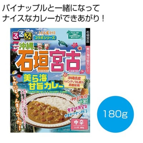 るるぶ×Ｈａｃｈｉ　沖縄石垣宮古　美ら海甘旨カレー中辛１食の写真