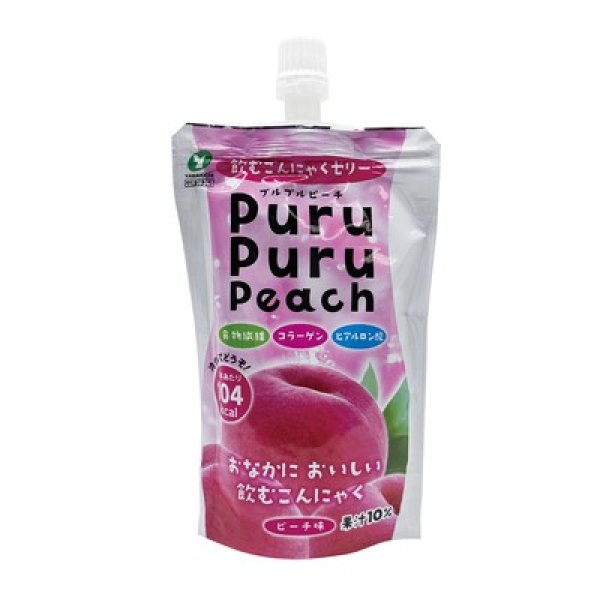 画像2: 飲むこんにゃくゼリー　プルプルピーチ１３０ｇ (2)