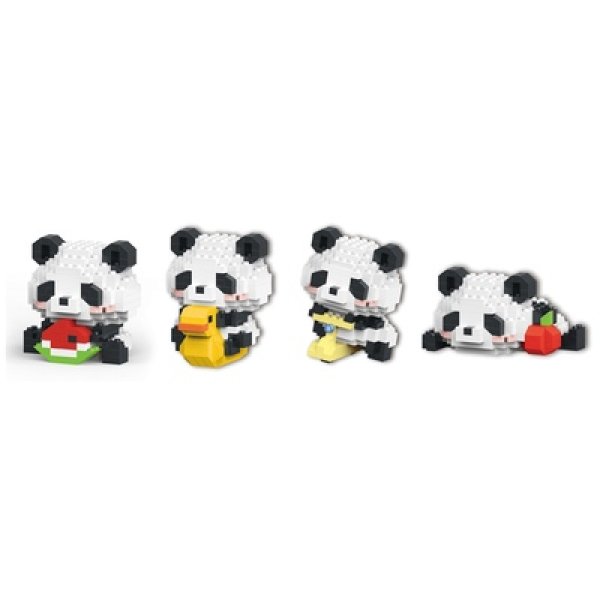 組立ブロック　ＰＡＮＤＡ１００％の写真