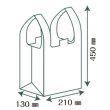 画像3: クルマ用ポリ袋１５枚ＢＯＸ (3)