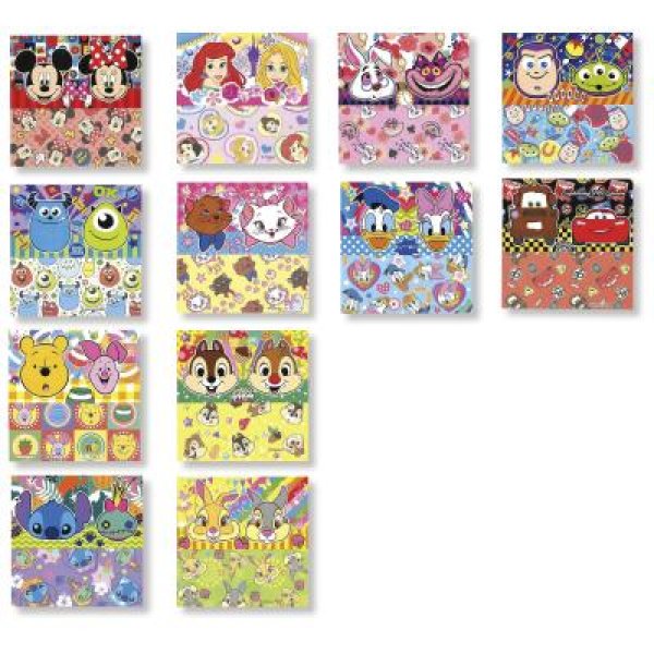 みんなのキャラクター　顔柄おりがみ１組の写真