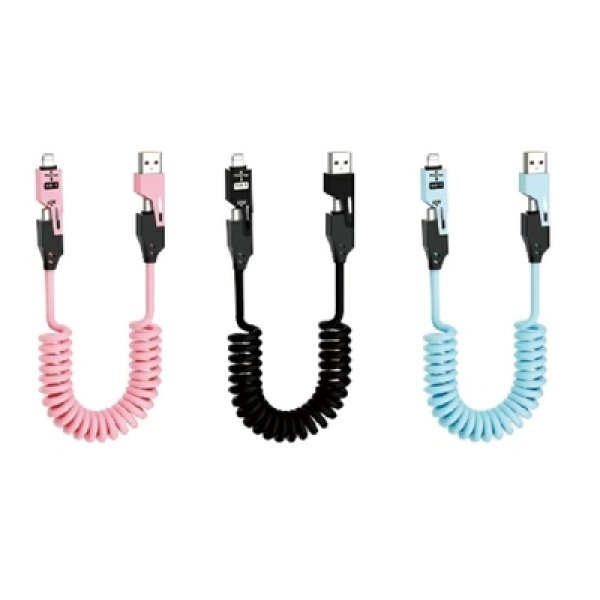４ｉｎ１　スプリング充電ケーブル１個の写真