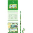 画像4: 乗り物文具４点セット (4)