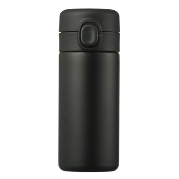 画像3: ワンプッシュ真空ステンレスボトル３２０ｍｌ１本（ブラック） (3)