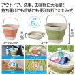折りたたみバケツ５Ｌ　１個の写真
