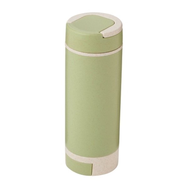 画像3: スマホスタンド付きバンブーボトル４００ｍｌ（グリーン） (3)