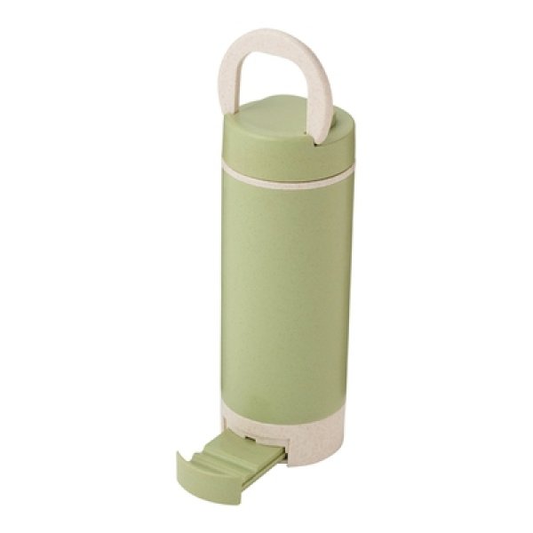画像4: スマホスタンド付きバンブーボトル４００ｍｌ（グリーン） (4)
