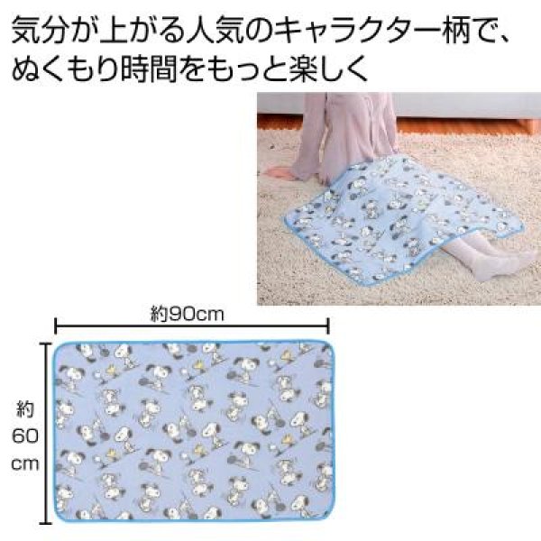 ファミリーキャラクター　ブランケットの写真