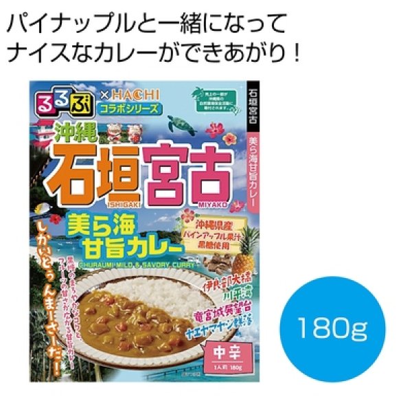 るるぶ×Ｈａｃｈｉ　沖縄石垣宮古　美ら海甘旨カレー中辛１食の写真