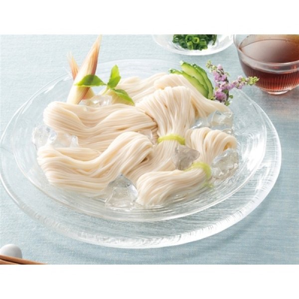 画像4: 金の献呈　御そうめん５束（名刺ホルダー付き） (4)