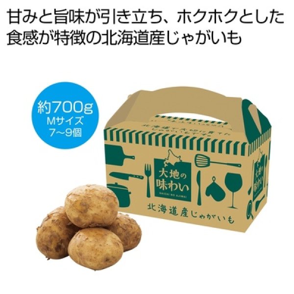大地の味わい　北海道産じゃがいも７００ｇの写真