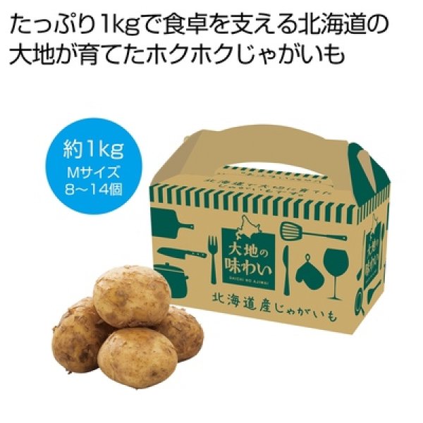 大地の味わい　北海道産じゃがいも１ｋｇの写真