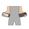 画像3: しっかり支える！腰サポーター (3)