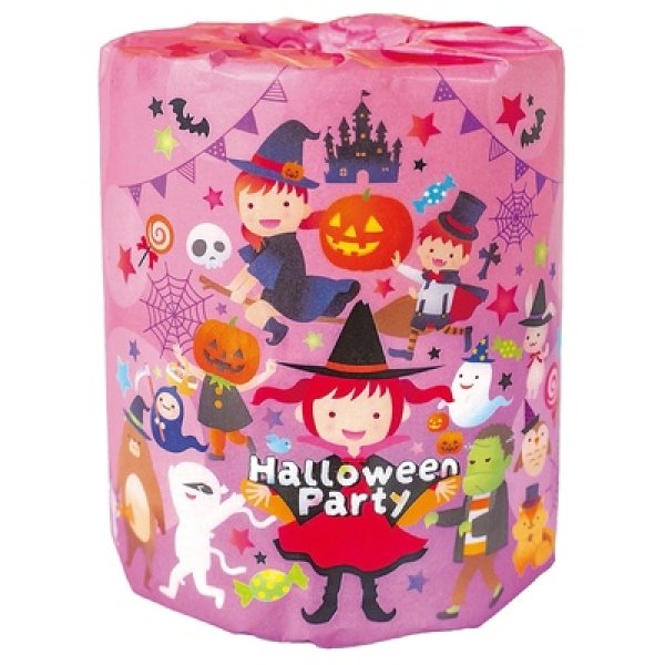 ハロウィンパーティートイレットプリントロールダブル（３０ｍ）の写真